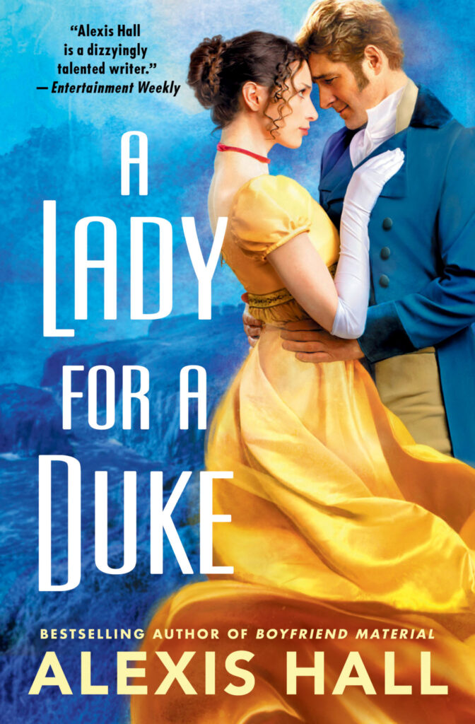book cover for A Lady for a Duke by Alexis Hall