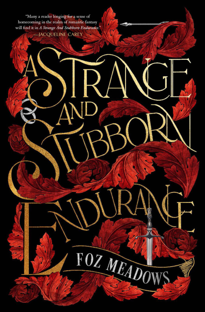 Book cover for a Strange and Stubborn Endurance